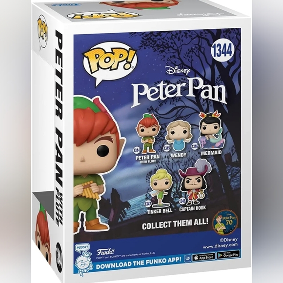 New Funko Pop! Disney 70th Anniversary Peter Pan and Wendy - Picture 6 of 7